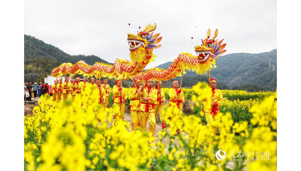 江西全南：舞龙闹元宵 祈福风调雨顺